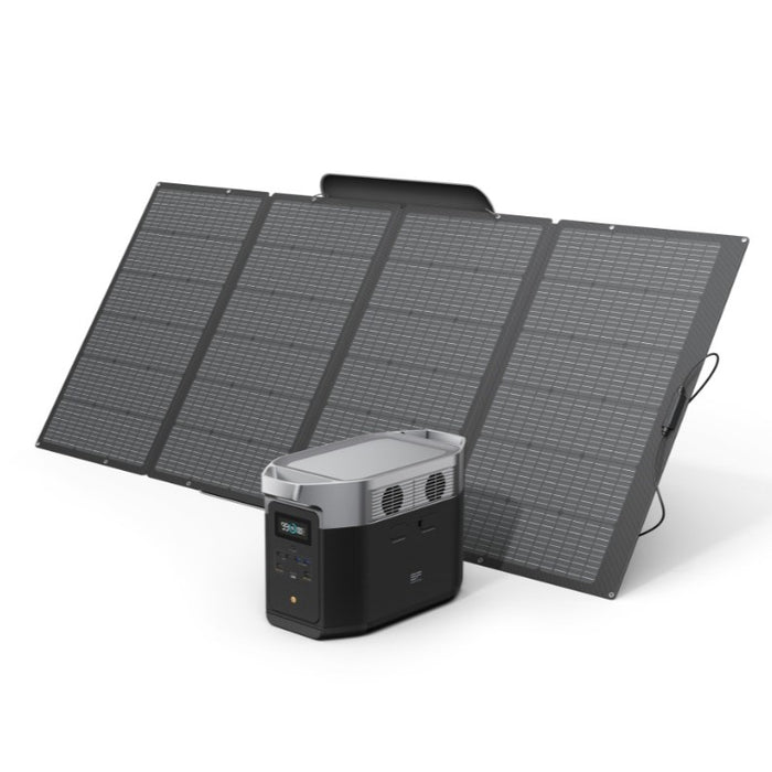 EcoFlow Delta Max with 400w foldable solar panel