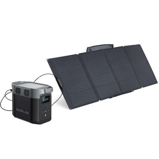 EcoFlow Delta 2 with 400W solar panel