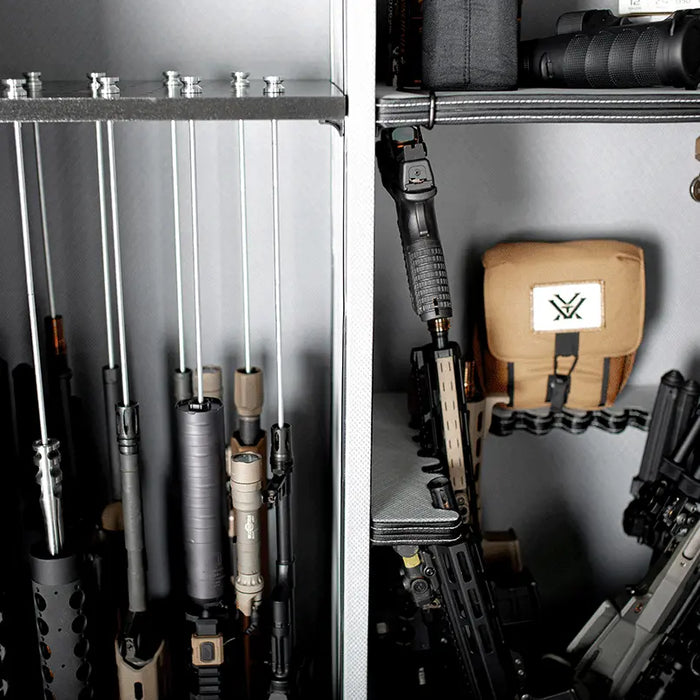 Winchester Big Daddy gun safe inside stocked