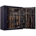 browning 65 gun safe open and stocked