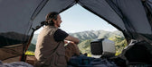 EcoFlow Wave 2 Portable Air Conditioner keeps tent cool while camping