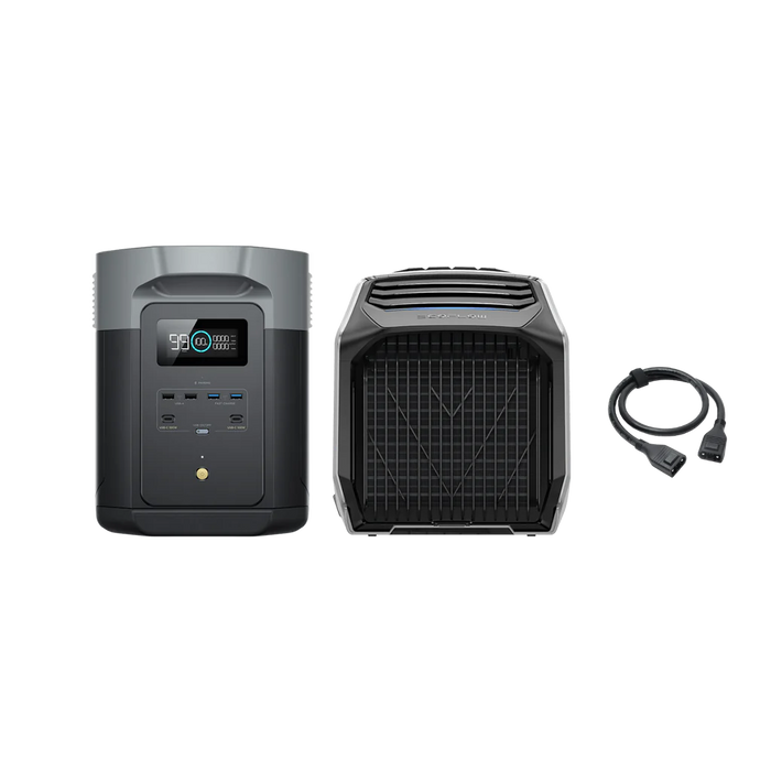 EcoFlow Wave 2 Portable Air Conditioner with delta 2 max