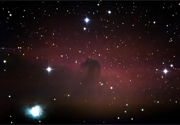 Astrophotography image of Horsehead Nebula with Vixen VC200L