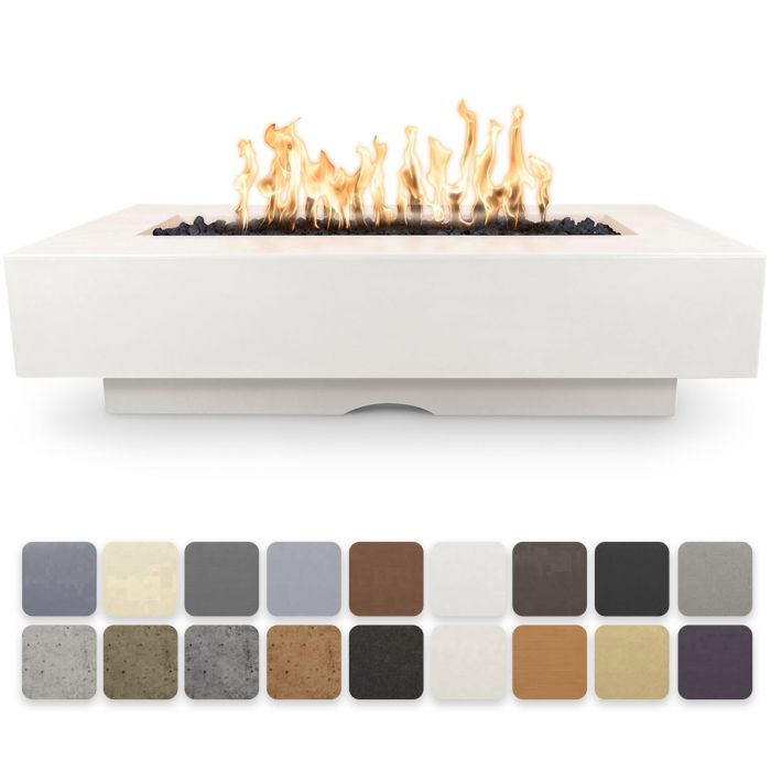 The outdoor plus del mar fire pit and color options