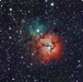 stunning colorful nebula seen with unistellar odyssey pro